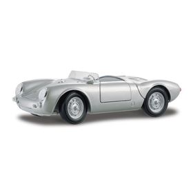Maisto Porsche 550 Spyder 1:18  Special Edition Gri Model Araba
