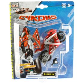 Maisto Quikrip Cykons 8 cm Oyuncak Motorsiklet