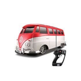 Maisto Tech 1:10 Volkswagen Van Samba U/K Kırmızı Model Araba
