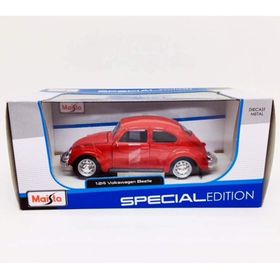 Maisto Volkswagen New Beetle Diecast 1:24 S/E Kırmızı Model Araba