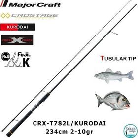 Major Craft Crostage CRX-T782L/Kurodai 234 cm 2-10 gr LRF Kamış