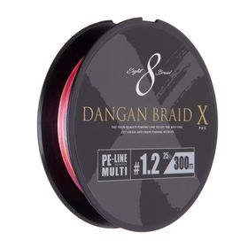 Major Craft DBX8 PE 1.2 Dangan X Braid Multi Color 300 m Misina