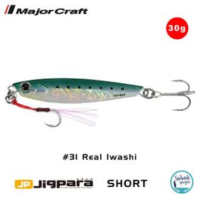 Major Craft Jigpara Short JPS 30 gr No:31 Real Iwashi Suni Balık Yemi