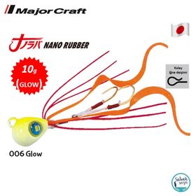 Major Craft Nano Rubber 10 gr 006 Glow Suni Balık Yemi