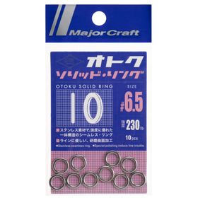 ‎Major Craft OTOKU-RING #6.5 10 Otoku Solid Ring Klips