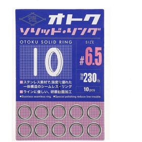 ‎Major Craft OTOKU-RING #6.5 10 Otoku Solid Ring Klips