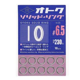 ‎Major Craft OTOKU-RING #6.5 10 Otoku Solid Ring Klips