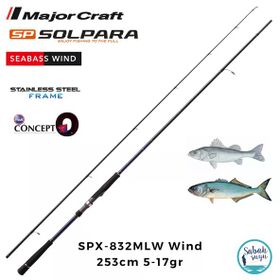 Major Craft Solpara SPX-832MLW Wind 253 cm 5-17 gr Light Spin Kamış