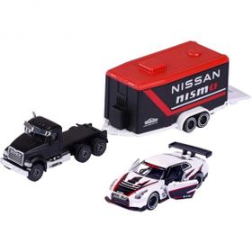 Majorette 212053111 Car Trailer Mack Granite Nissan Oyuncak Araba