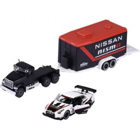 Majorette 212053111 Car Trailer Mack Granite Nissan Oyuncak Araba