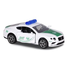 Majorette GT V8 S Bentley Continental Metal Dubai Polis Aracı