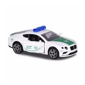 Majorette GT V8 S Bentley Continental Metal Dubai Polis Aracı