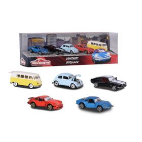 Majorette Vintage Ford Porsche Renault ve Volkswagen Seti