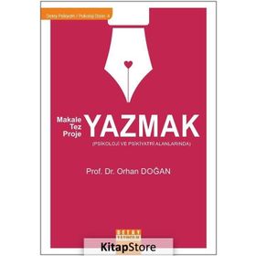 Makale Tez Proje Yazmaz - Prof. Dr. Orhan Doğan