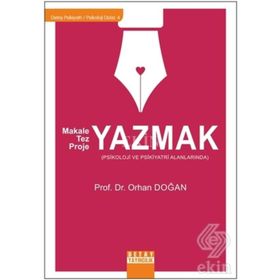 Makale Tez Proje Yazmaz - Prof. Dr. Orhan Doğan