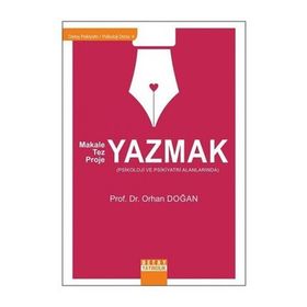 Makale Tez Proje Yazmaz - Prof. Dr. Orhan Doğan