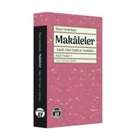 Makaleler - Bütün Yazıları 1 - Büyüyen Ay Yayınları