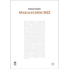 Makalelerim 2022 Ekin Yayınevi