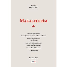 MAKALELERIM I - ARSLAN KAYA