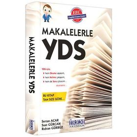 Makalelerle YDS - Sertan Acar Suat Gürcan suat ridvan gurbuz