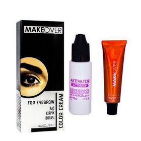 Make Over Açık Kahve 15 ml Kaş Kirpik Boyası