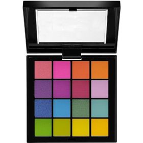 Make up Time 02 Kare 16 Renkli Far Paleti