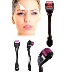Make up Time Titanyum Uçlu 540 İğneli Derma Roller 1 mm İğne Cilt Yüz Vücut Yenileme Masaj Aleti