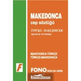 Makedonca / Türkçe-Türkçe/Makedonca Cep Sözlüğü Fono Yayınları