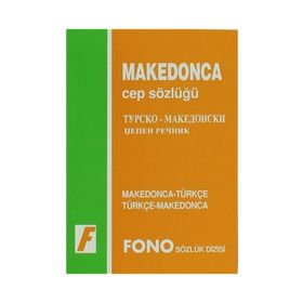 Makedonca / Türkçe-Türkçe/Makedonca Cep Sözlüğü Fono Yayınları