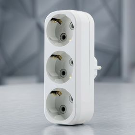 Makel 10033 3'lü Topraklı Golyat Priz