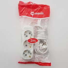 Makel 3'lü 2 mt Grup Priz