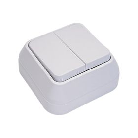Makel 45103 Beyaz Sıva Üstü Komütatör