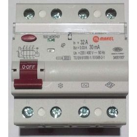 Makel 4X32A 30 Ma Kaçak Akım Şalteri
