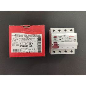 Makel 4X40A 300 Ma Kaçak Akım Şalteri