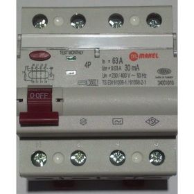 Makel 4X63A 30 Ma Kaçak Akım Şalteri