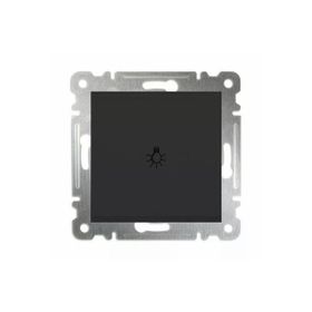 Makel 57054004 Siyah Karea Light Modül + Tuş