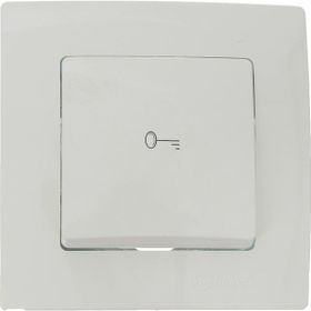 Makel Beyaz Lillium Natural Kare Kapı Otomatiği Anahtarı