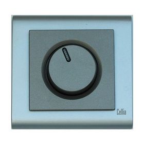 Makel Cellia Dimmer Yeşil Mat Krom Çerçeve Kapak