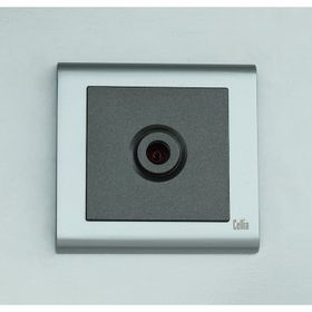 Makel Cellia Füme Kapak Mat Krom Çerçeve Tv Priz