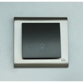 Makel Cellia Light Füme Saten Çerçeve Kapak