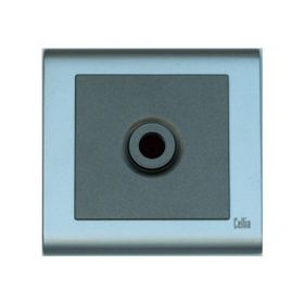 Makel Cellia Yeşil Kapak Mat Krom Çerçeve Tv Priz