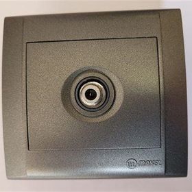 Makel Defne 1010243050133 Füme Sat Prizi F Konnektörlü Geçişli Uydu