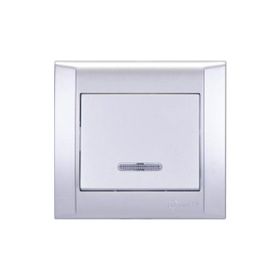 Makel Defne 1010243065021 Gümüş Işıklı Anahtar