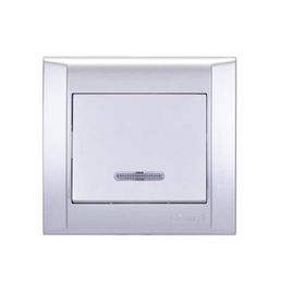 Makel Defne 1010243065021 Gümüş Işıklı Anahtar