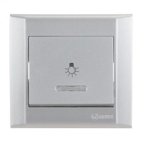 Makel Defne Gümüş Light Anahtar