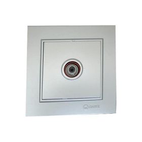 Makel Karea 1010257050133 Füme 4dB F Konnektörlü Geçişli Uydu Prizi