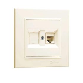 Makel Karea 57010035 12 Adet Cat5 Krem 2'li Data Prizi