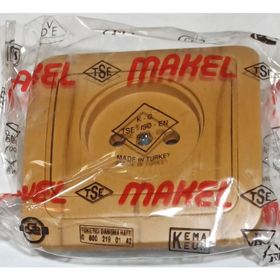 Makel Karea Ups Beyaz Topraksız Priz