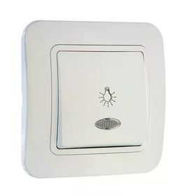 Makel Lillium Işıklı Light Beyaz Serisi Priz