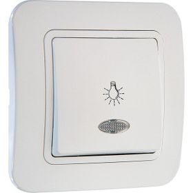 Makel Lillium Işıklı Light Beyaz Serisi Priz